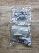 Belwith Keeler B077497-BGB Belleclaire 1.25" Art Deco Square Acrylic Designer Glam Cabinet Knob / Drawer Knob - Brushed Golden Brass