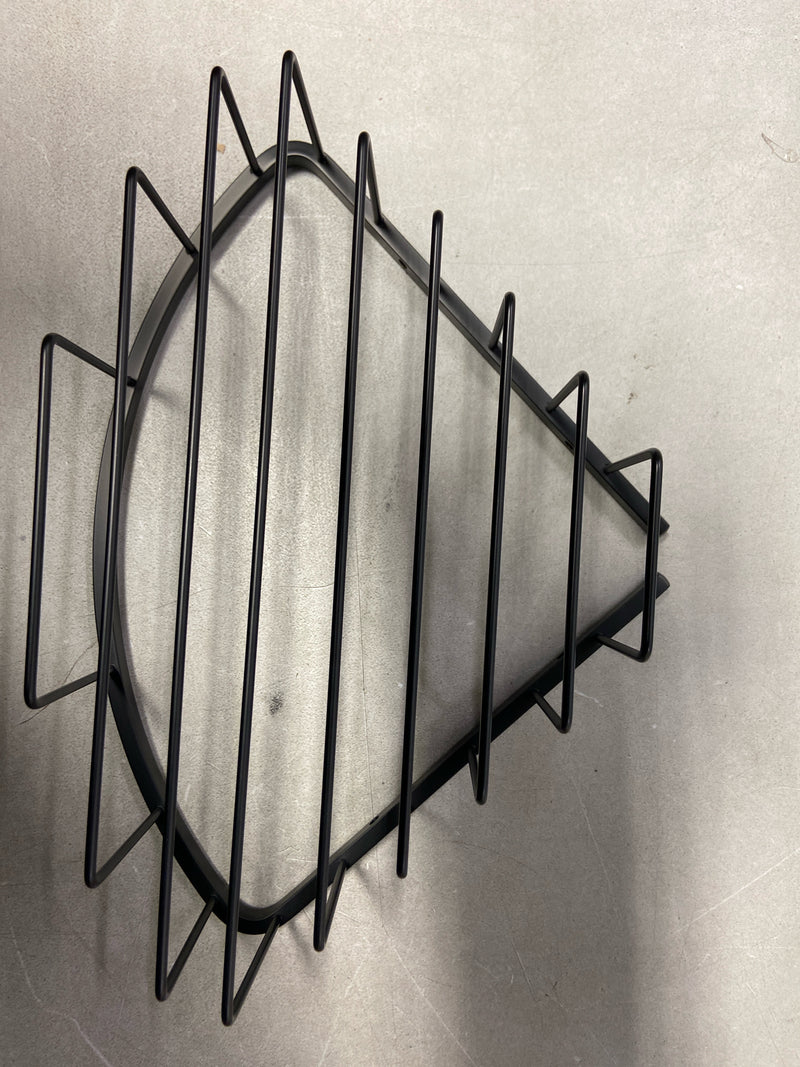 ICO Bath V93165 Volkano Corner Shower Basket - Matte Black