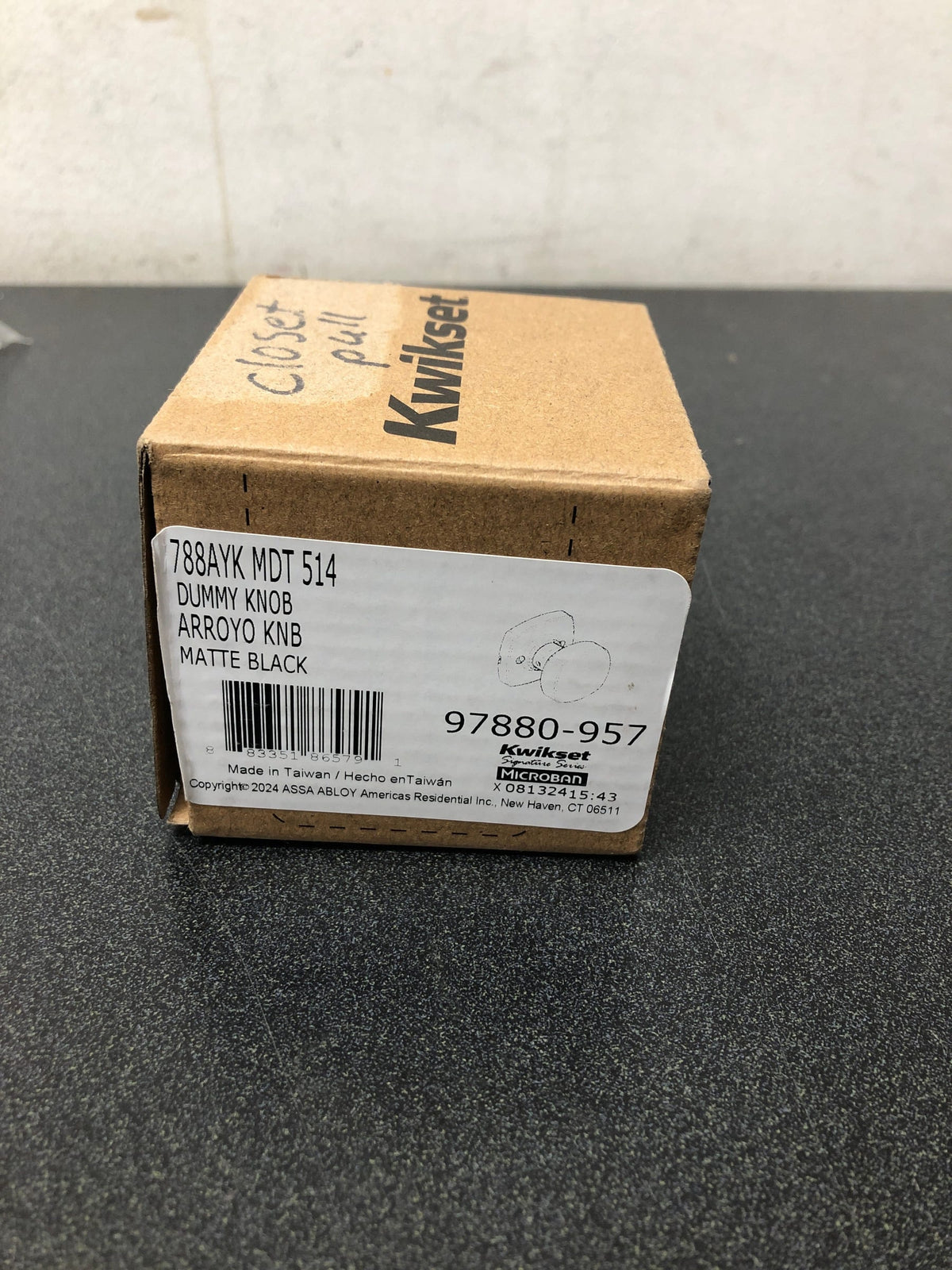 788AYK MDT 514 Arroyo Dummy - Matte Black