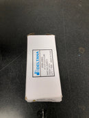 Deltana S44R514 4" x 4" x 5/8" Radius Hinge; Bright Nickel Finish