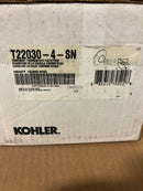 Kohler K-T22030-4-SN Tempered Thermostatic Valve Trim Only with Single Lever Handle - Less Rough In - Vibrant Polished Nickel