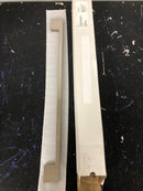 Atlas Homewares AP12-BN Thin Square 18 Inch Center to Center Handle Appliance Pull - Brushed Nickel