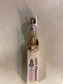 Bulbrite 776993 4.5 Watt Dimmable T6 Candelabra (E12) LED Bulb- 450 Lumens, 4000K, and 90CRI - Clear