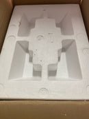Vigo VG07114 Sottile 18" L x 13" W x 4" H Rectangular Glass Vessel Bathroom Sink - White MatteShell