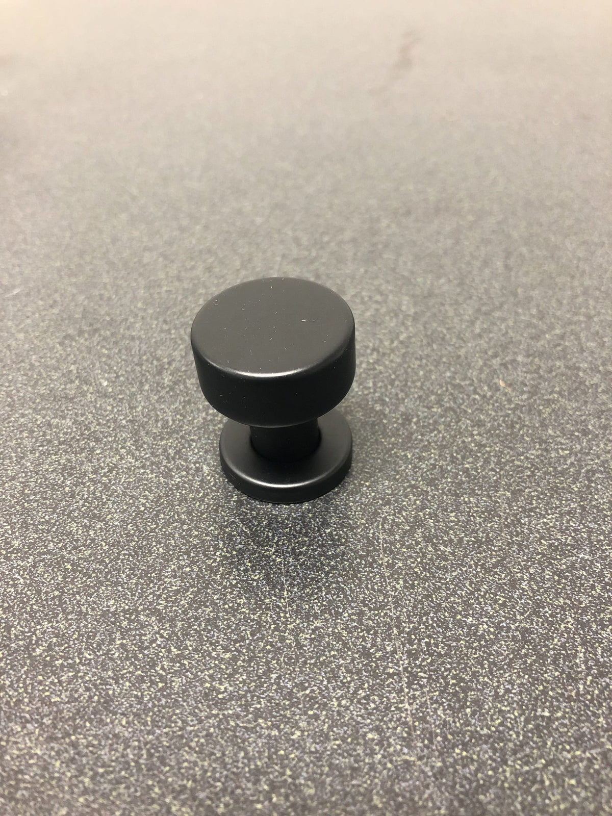 Emtek 86321US19 Contemporary 1 Inch Mushroom Cabinet Knob - Flat Black