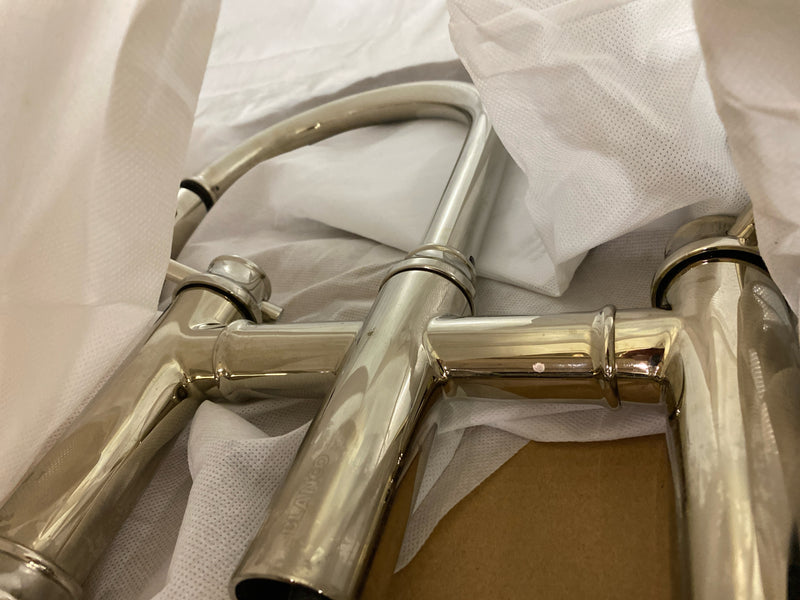 Blanco 442506 Empressa 1.5 GPM Widespread Bridge Pull Down Kitchen Faucet - Polished Nickel