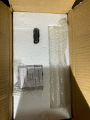 Kovacs P5040-66A Tube 2 Light 13" Tall Bathroom Sconce with Etched Opal Shade and Bulbs Included - Coal