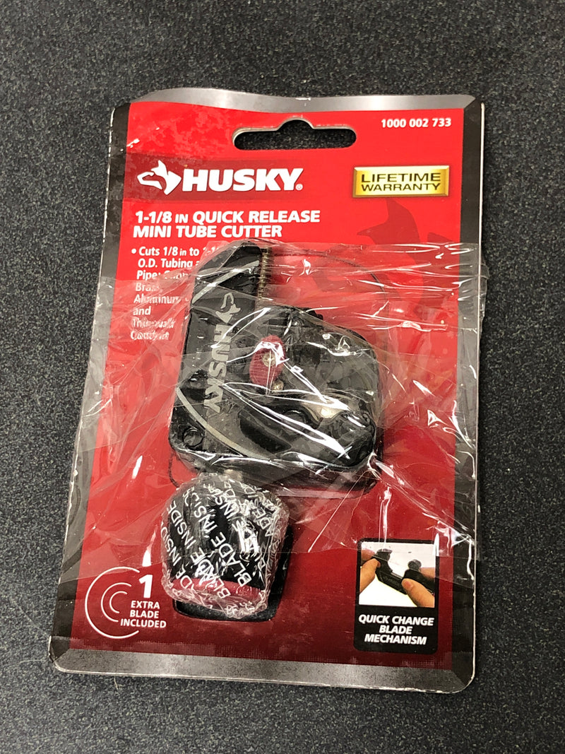 Husky 80-784-111 1-1/8 in. Quick-Release Mini Tube Cutter