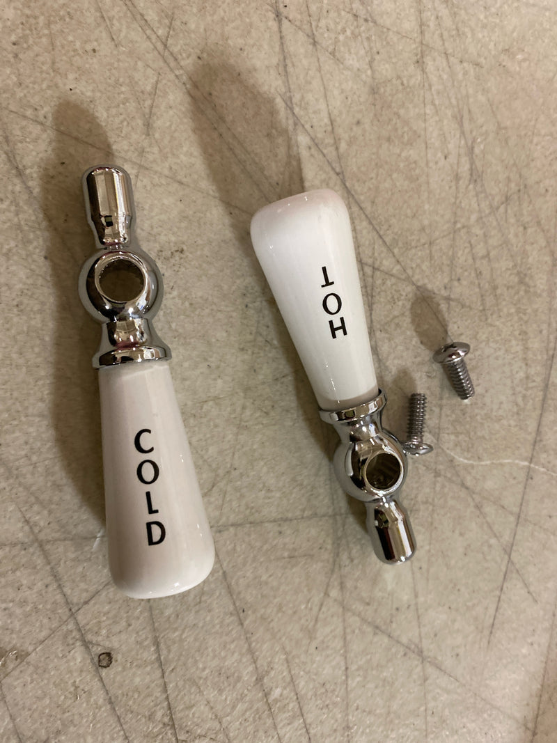 Porcelain Lever Small Handles - Pair of Signature Hardware 900869