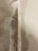 Alno A2803-4-CHP Vita Bella 4" Center to Center Modern Smooth Bar Handle Cabinet Pull with "L" Legs - Made in Italy - Champagne