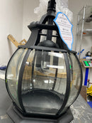 Artcraft Lighting AC8490BK Classico 4 Light 30" Tall Upward Arm Outdoor Wall Sconce - Black