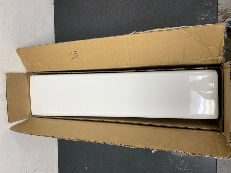 Signature Hardware 539975 Pentero 29" Tall Fireclay Pedestal Bathroom Sink Stand Only - White