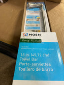 Moen MY1518BN Darcy 18 in. Towel Bar with Press and Mark in Brushed Nickel