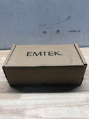 Emtek 505SQUUS19 Modern Square Reversible Non-Turning Two-Sided Dummy Door Knob Set from the Brass Modern Collection - Flat Black