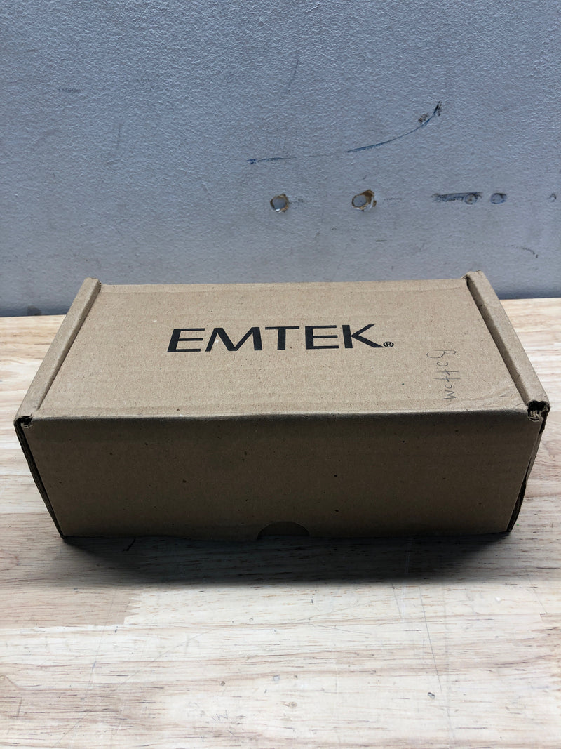 Emtek 505SQUUS19 Modern Square Reversible Non-Turning Two-Sided Dummy Door Knob Set from the Brass Modern Collection - Flat Black