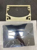 Kohler K-4177-CP Droplet 0.8 / 1.6 GPF Dual Flush Actuator Plate - Polished Chrome