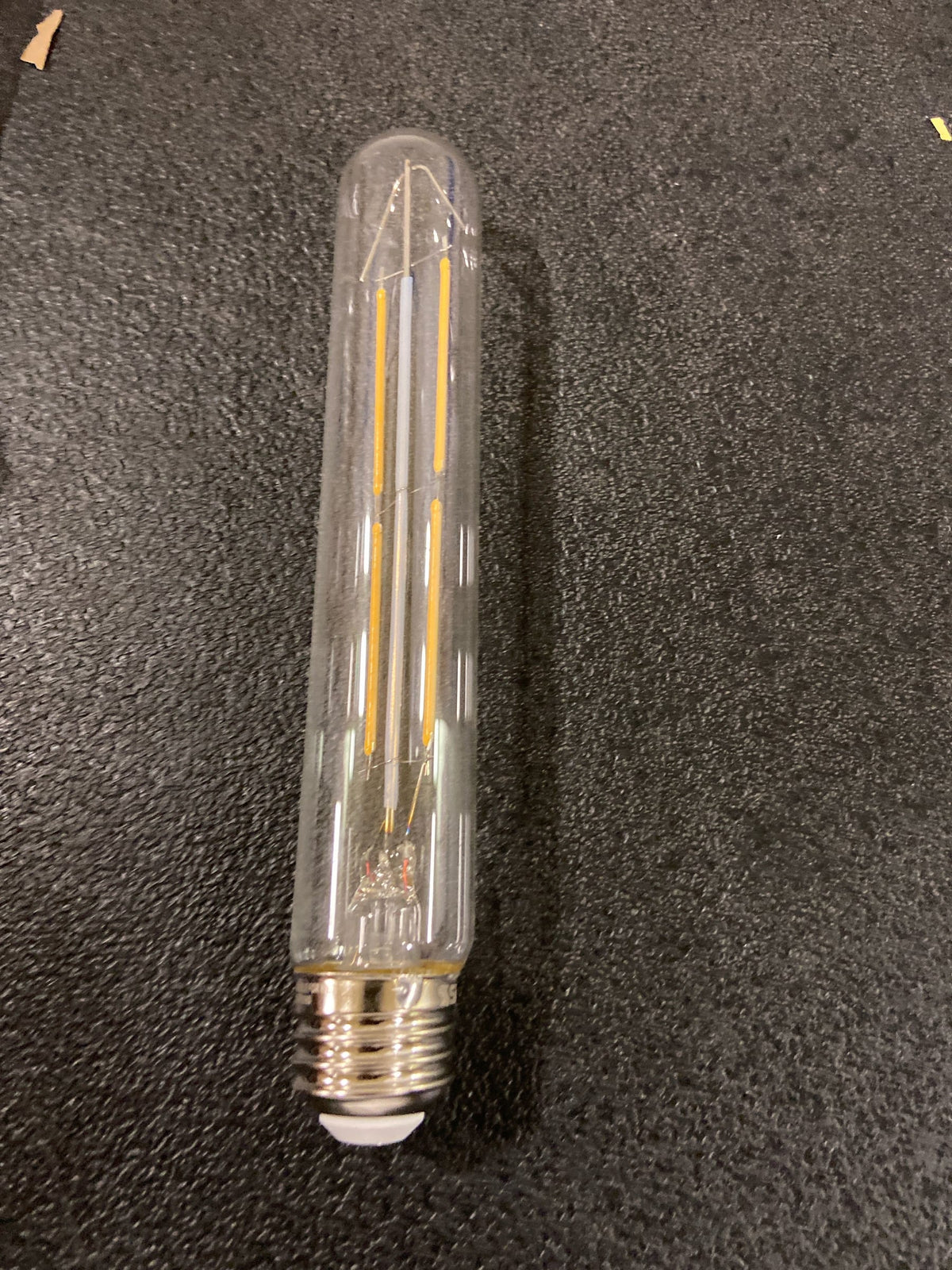 Satco Lighting S21355 8 Watt Vintage Edison Dimmable T9 Medium (E26) LED Bulb 7" Length - 800 Lumens , 3000K , and 90CRI - Clear