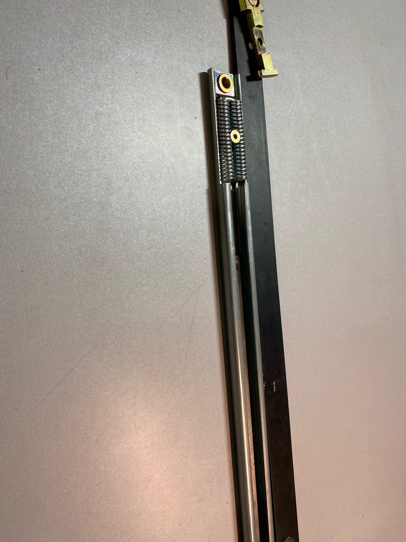 Glynn-Johnson 100 Series Heavy Duty Concealed Overhead Stop, Size 4, Sprayed Black Finish, Non-handed