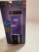 Unbranded LH-ML002-999 9 in. Black Indoor Jellyfish Table Lamp with RGB LED
