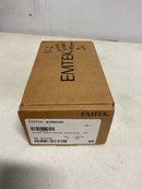 EMTEK Square Rosette Privacy Set with Matching Finish Round Knob - Choice of 7 Finishes - 5210ROUUS4 - Satin Brass (US4)