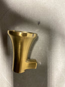Kohler K-21956-2MB Tempered Single Robe Hook - Vibrant Brushed Moderne Brass
