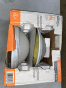 commercial electric White Twin Pack 2-Light Flushmount