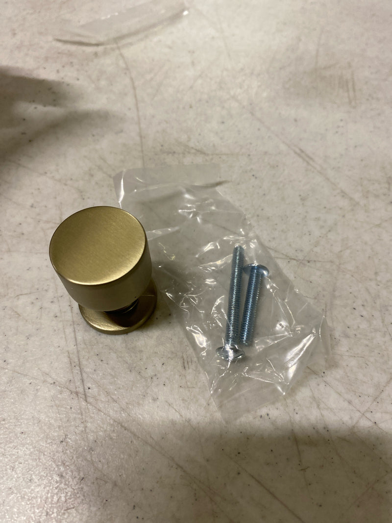 Amerock BP37480BBZ Balon 1 in. (25mm) Diameter Golden Champagne Classic Round Cabinet Knob