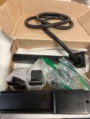 Delta Zura Roman Tub Faucet with Hand Shower, Matte Black Deck Mount Bathtub Faucet, Matte Black T4768-BL (Valve Not Included)