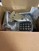 E-Plex - E2031XSLL626 Kaba Electronic Keyless Lock, Kaba Cylinder (Schlage"C" Keyway) Included, Satin Chrome Finish
