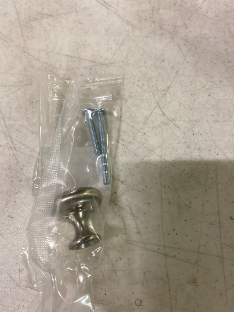 Elements 3910-SN Madison 1-3/16" Round Classic Traditional Mushroom Cabinet Knob / Drawer Knob - Satin Nickel