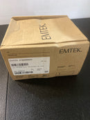 Emtek 5115HECUS19(Right Hand) Hercules Single Cylinder Keyed Entry Door Lever Set with Disk Rose - Flat Black