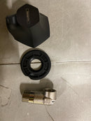 hansgrohe Locarno Handheld Shower Wall Outlet 1/2-inch Thread Connection Transitional in Matte Black, 04839670