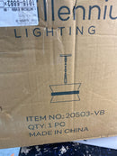 Millennium Lighting 20503-VB Kimbry 3 Light 16" Wide Pendant - Vintage Brass