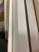 Ariel AL-WQ-SIDESPLSH Ariel 21-1/5" Quartz Vanity Side Splash - White