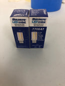 BULBRITE 770647-5W LED G9 Clear 2700K DIMMABLE 120V