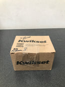 Kwikset 660-514S.DS 660 Series Deadbolt Single Cylinder Deadbolt with Smartkey - Matte Black