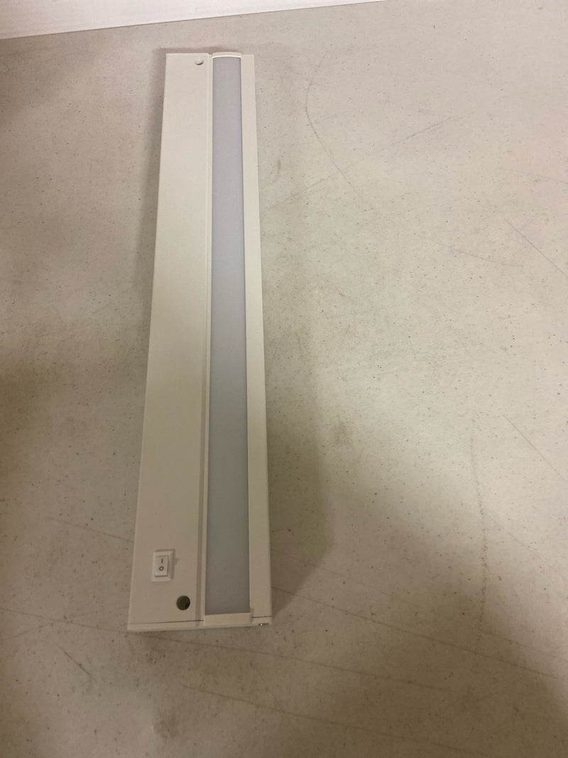 Private brand unbranded MU02c750-18in 18 in. Hardwired White Integrated LED Under Cabinet Light