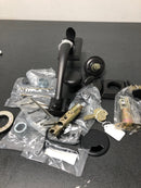 Baldwin Napa Standard C Keyway Single Cylinder Keyed Entry Handleset with Traditional Round Rose and Round Knob on Interior
