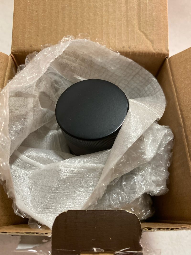 Signature Hardware SHLZPBKNOBMB Knob Handle for Lentz Pressure Balanced Trim - Matte Black