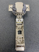 Blum 71B3550 BLUMOTION Full Overlay Screw-On Cabinet Door Hinges with 110-Degree Opening Angle - Nickel