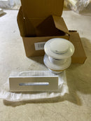 Wyndham Collection WCOBTTRIMUNISQSW Universal Square Tub Trim Kit - Shiny White