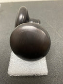 Baldwin PSROUTRR112 Round Passage Door Knob with Round Rose - Venetian Bronze