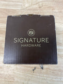 Signature Hardware SHLZTVLEVBG Lentz Handle Only - Less Trim Plate - Brushed Gold