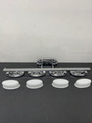 Z-Lite 1917-4V-CH-LED 4 Light Vanity, Chrome