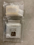 Belwith Keeler B078784BGB Corsa 1" Center to Center Designer Reversible Open Ring Pill Cabinet Handle / Drawer Pull - Brushed Golden Brass