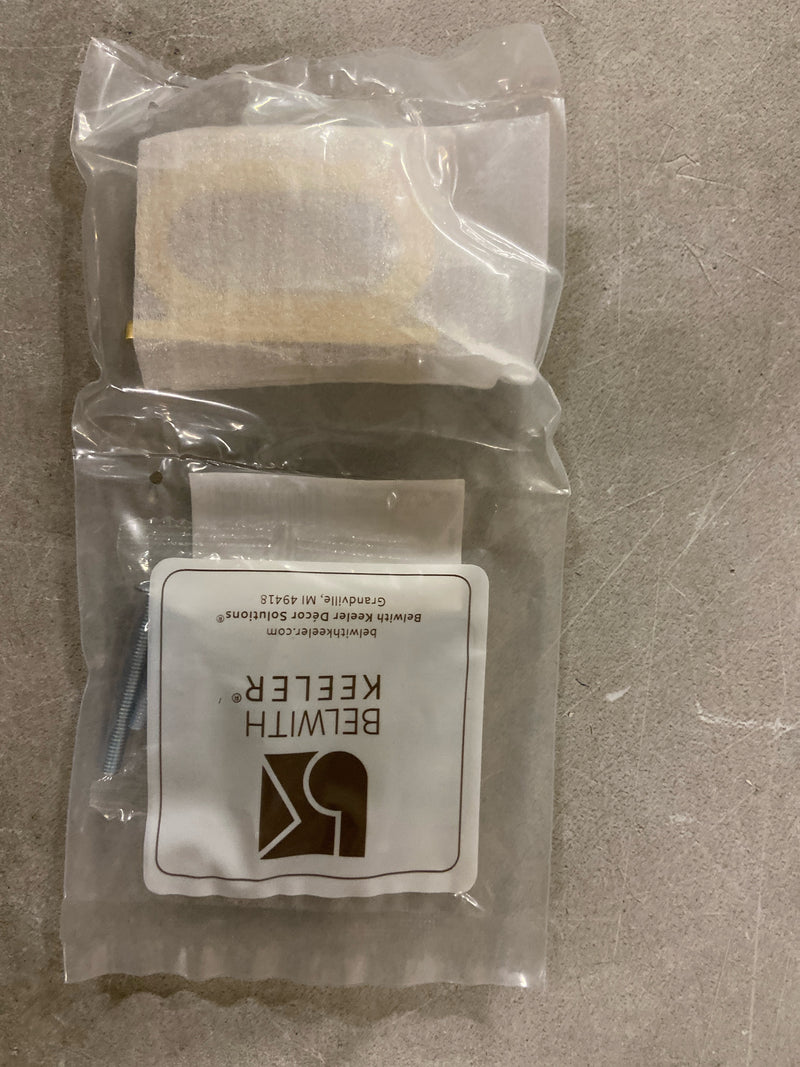 Belwith Keeler B078784BGB Corsa 1" Center to Center Designer Reversible Open Ring Pill Cabinet Handle / Drawer Pull - Brushed Golden Brass