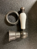 Rohl AC195OP-TCB/TO Arcana Single Handle 3 Function Diverter / Volume Control Valve Trim - Less Valve - Tuscan Brass (Living Finish)