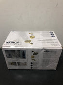 Kohler R26929-4G-2MB Cursiva Single-Handle 3-Spray Tub and Shower Faucet 1.75 GPM in Vibrant Brushed Moderne Brass (Valve Included)