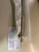 Kohler K-76333-BN 18-3/16" Wall-Mounted Rainhead Shower Arm with 2-Way Hand Shower Diverter - Vibrant Brushed Nickel