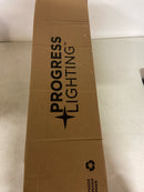 Progress lighting P300156-009 Adley Collection 23 in. 3-Light Brushed Nickel Clear Glass New Traditional Bathroom Vanity Light